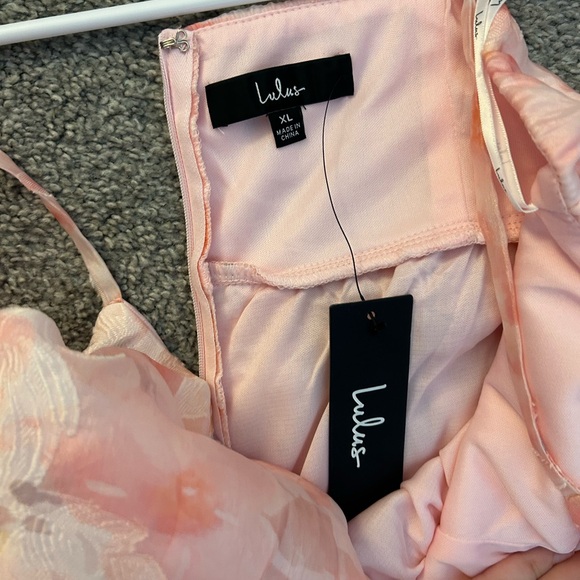 Lulus Pink Floral Dress - Picture 3 of 5